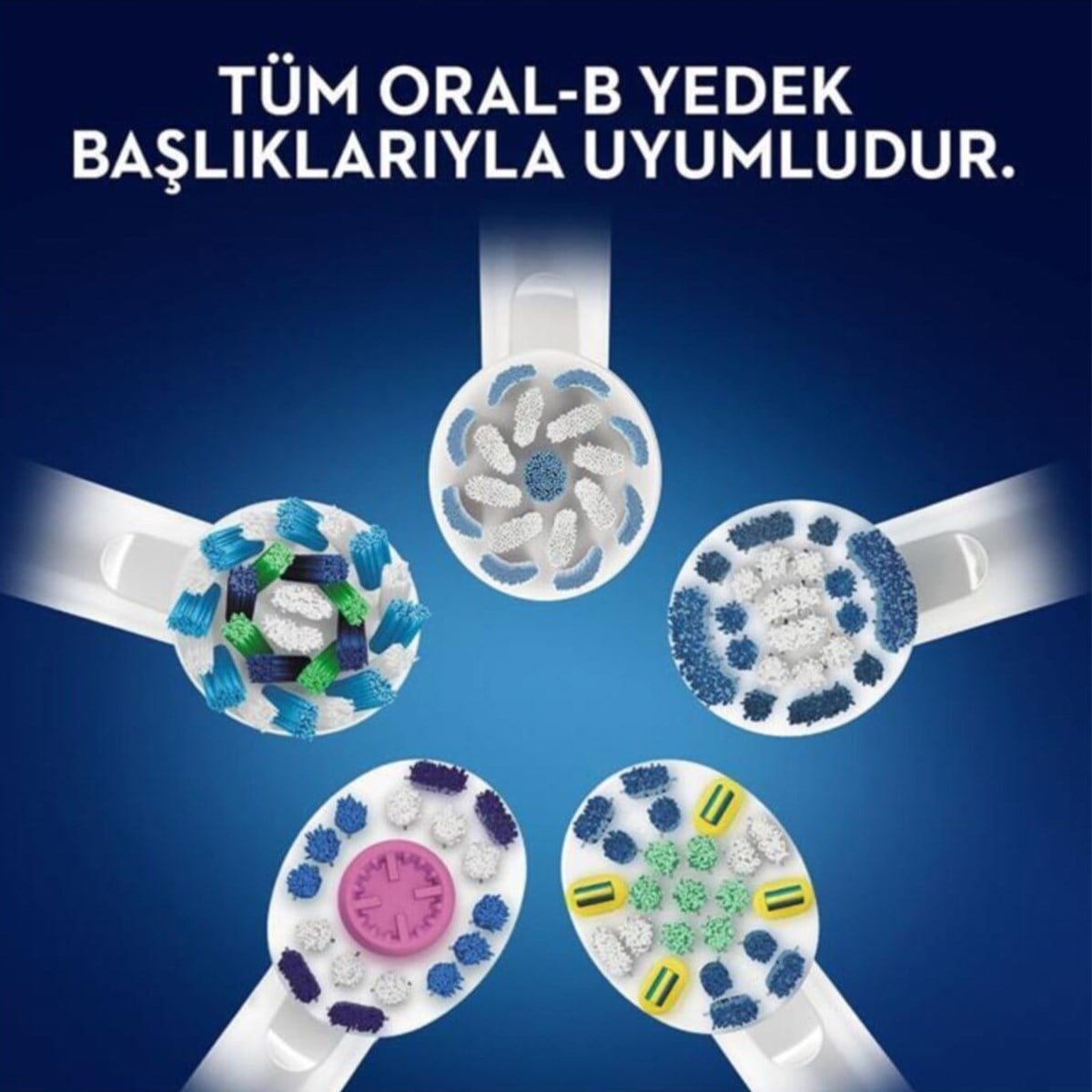 Oral-B Şarjlı Vitality D150 Cross Action 1 + 1 Başlıklı