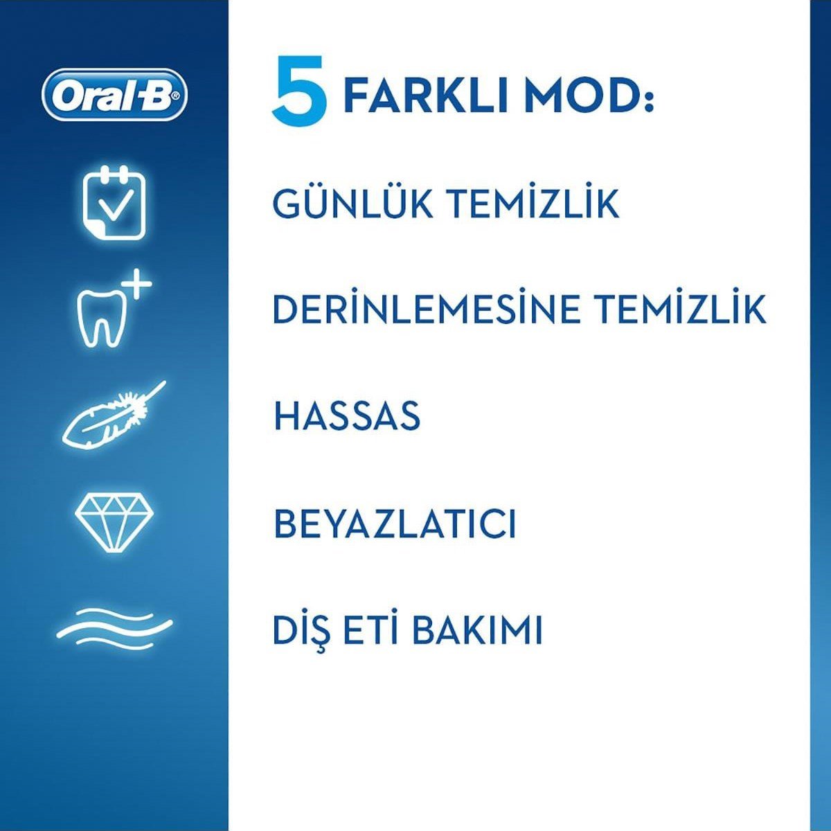 Oral-B Smart 6000 Cross Action Şarjlı Diş Fırçası