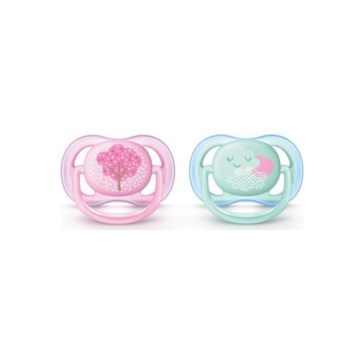 Philips Avent Yalancı Emzik 0-6 Ay Ultra Kız - Desenli