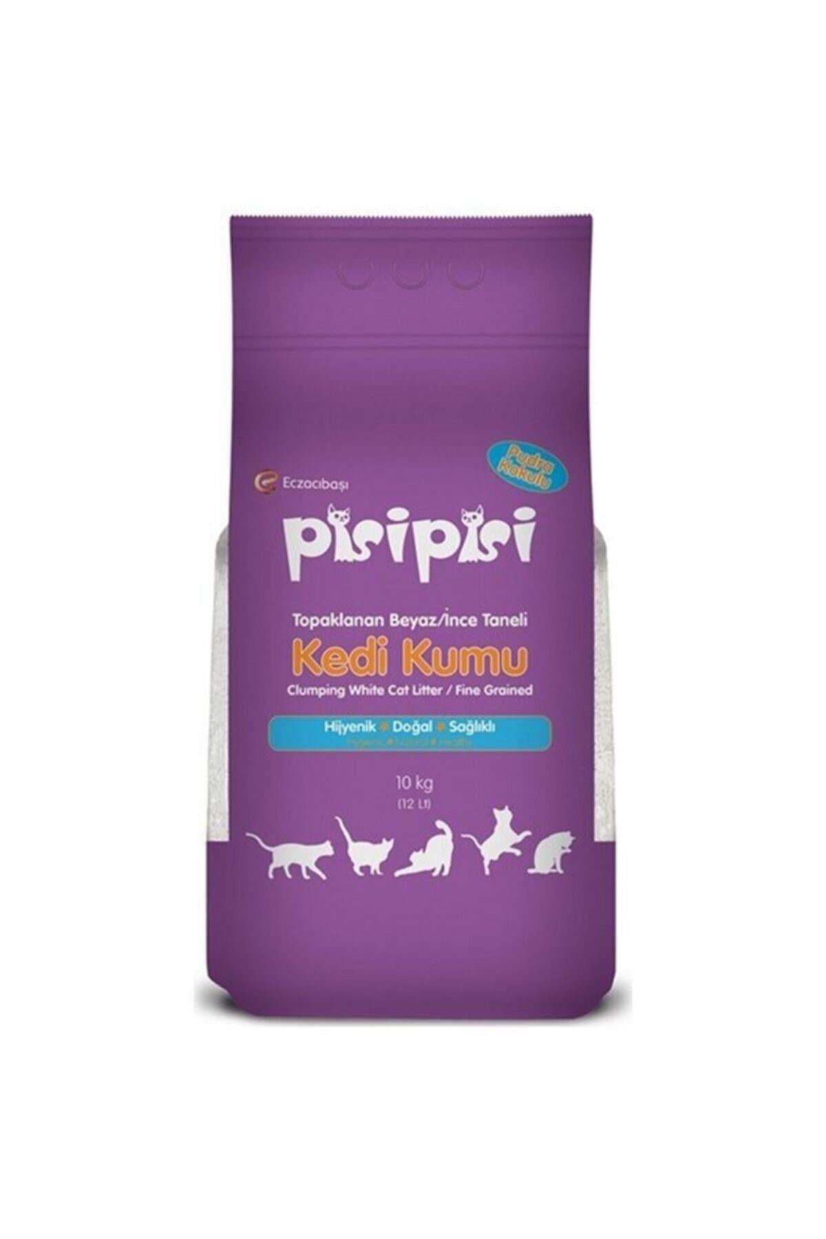 Pisipisi Eczacıbaşı Kedi Kumu Ince Pudralı 10kg