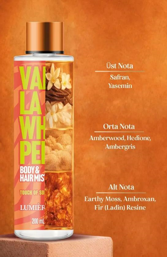 Selin Lumiere Vanilla Whisper Saç ve Vücut Spreyi 200 ml