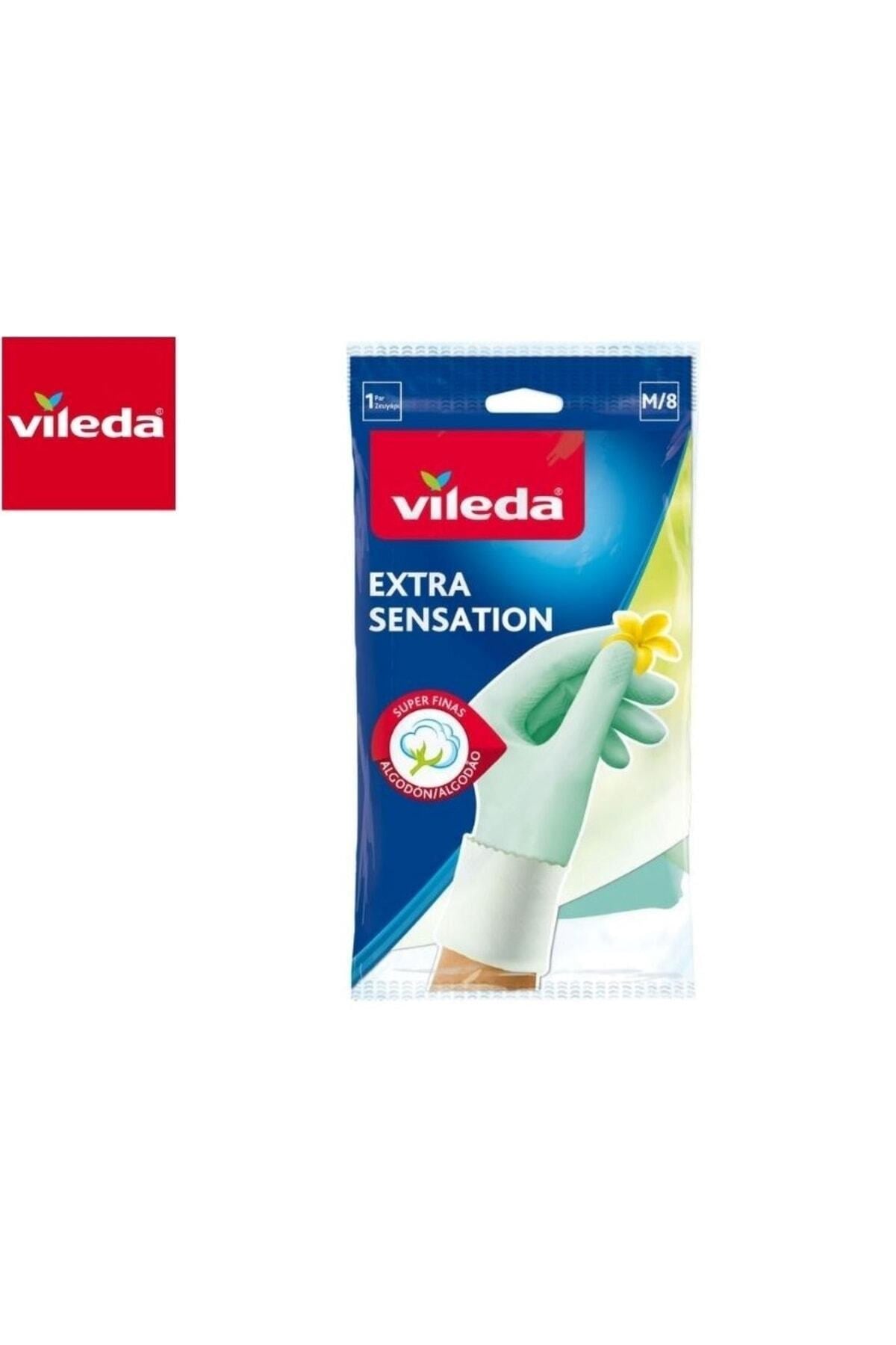 Vileda Extra Sensation Eldiven Orta Boy