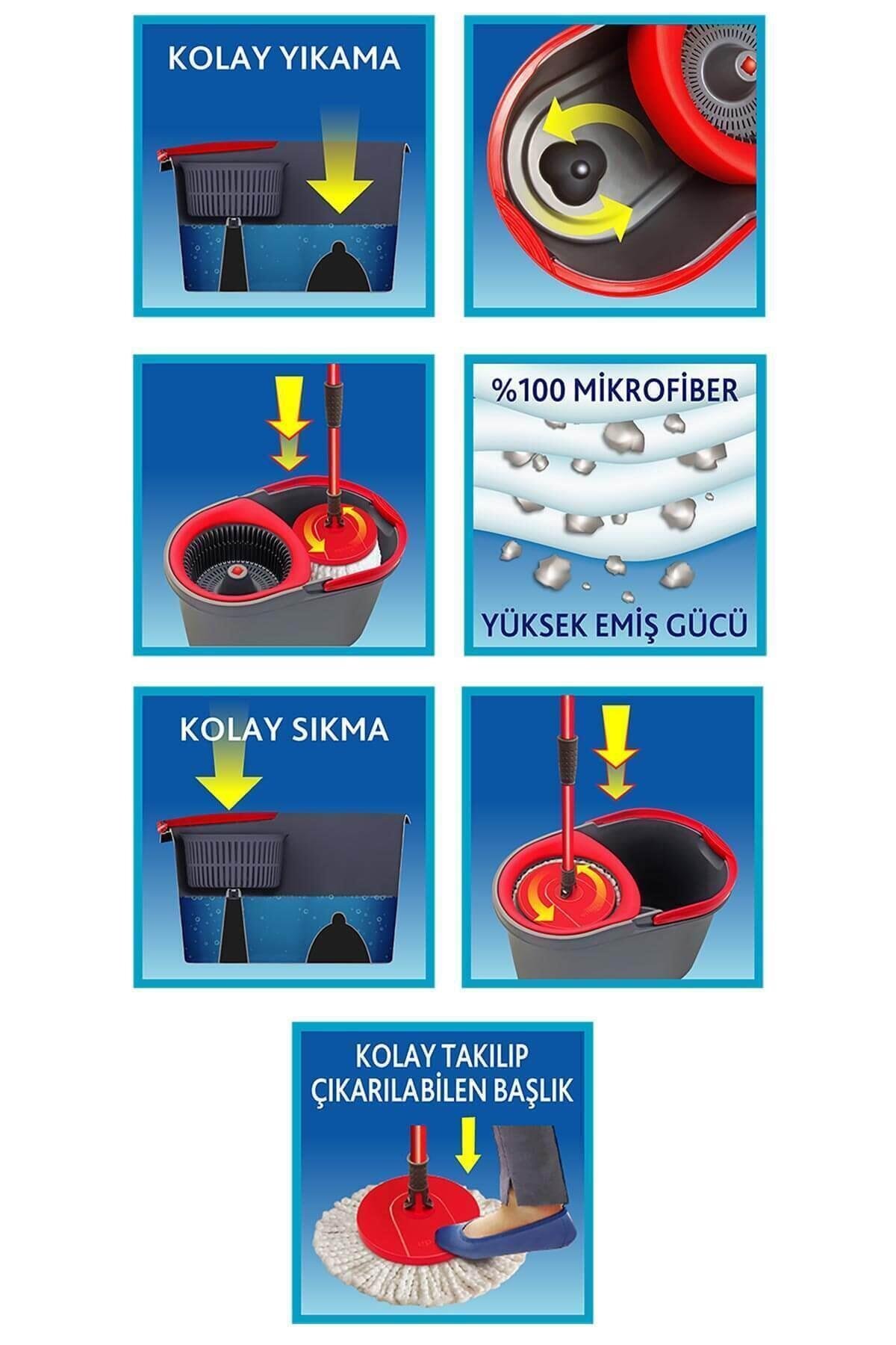 Vileda Spino Ultra Otomatik Temizlik Seti
