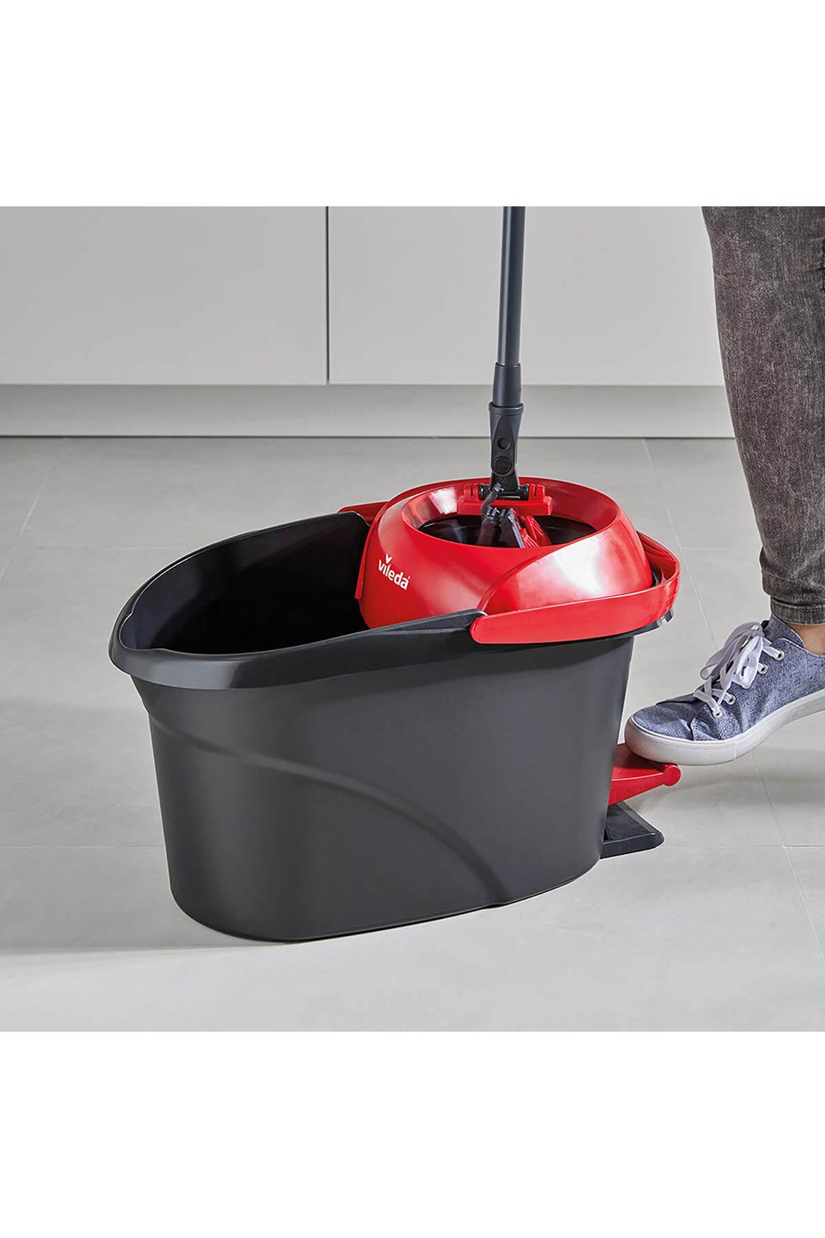Vileda Ultramax Turbo Pedallı Temizlik Seti (Dikdörtgen Mop)