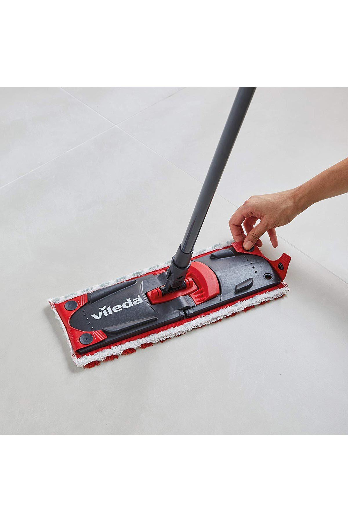 Vileda Ultramax Turbo Pedallı Temizlik Seti (Dikdörtgen Mop)