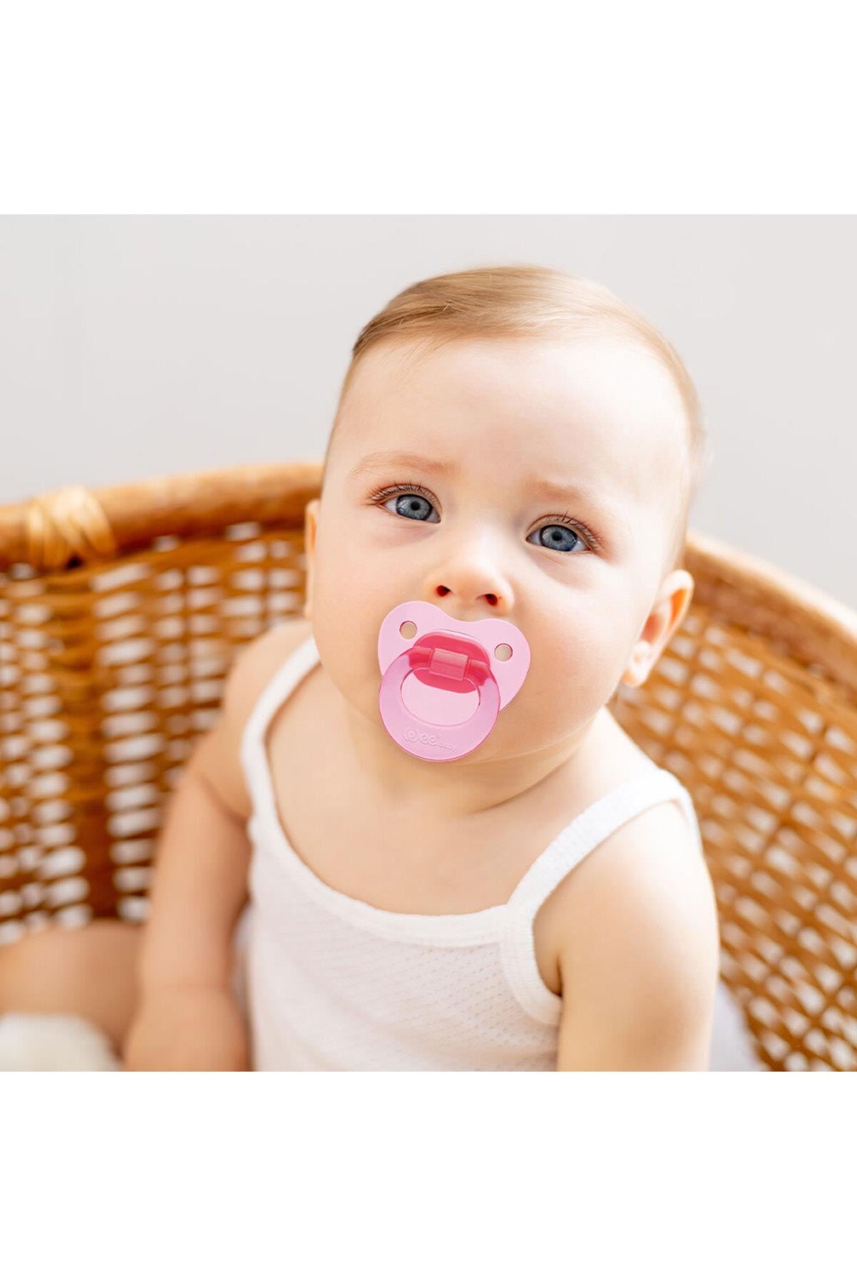 Wee Baby 2'li Damaklı Emzik No:1 0-6 ay Pembe