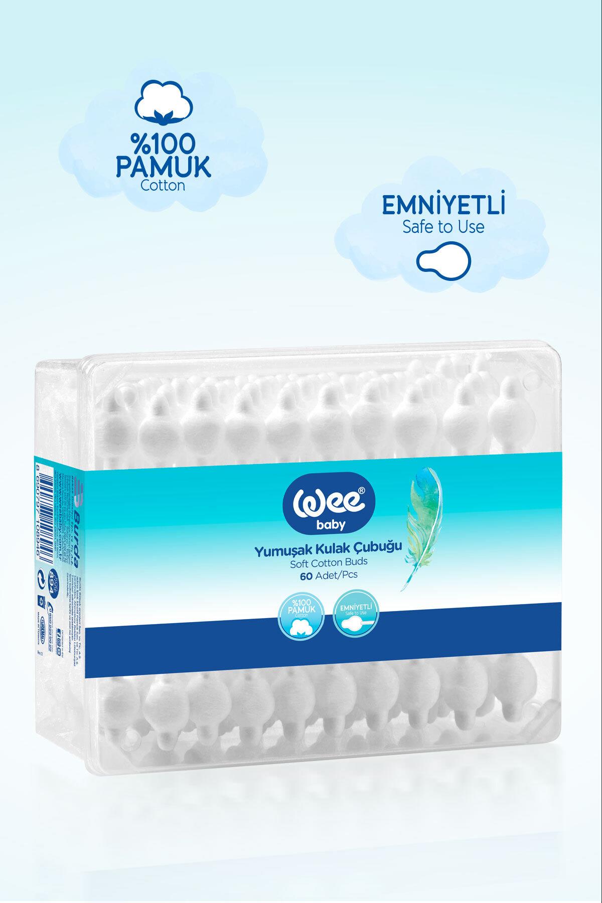 Wee Baby Emniyetli Kulak Çubuğu 60'lı