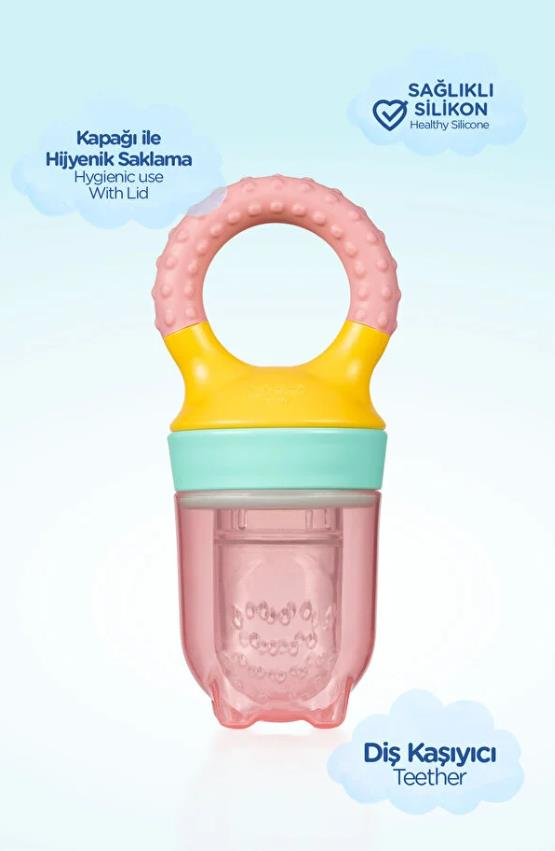 Wee Baby Meyve Süzgeci 6+ ay Pembe