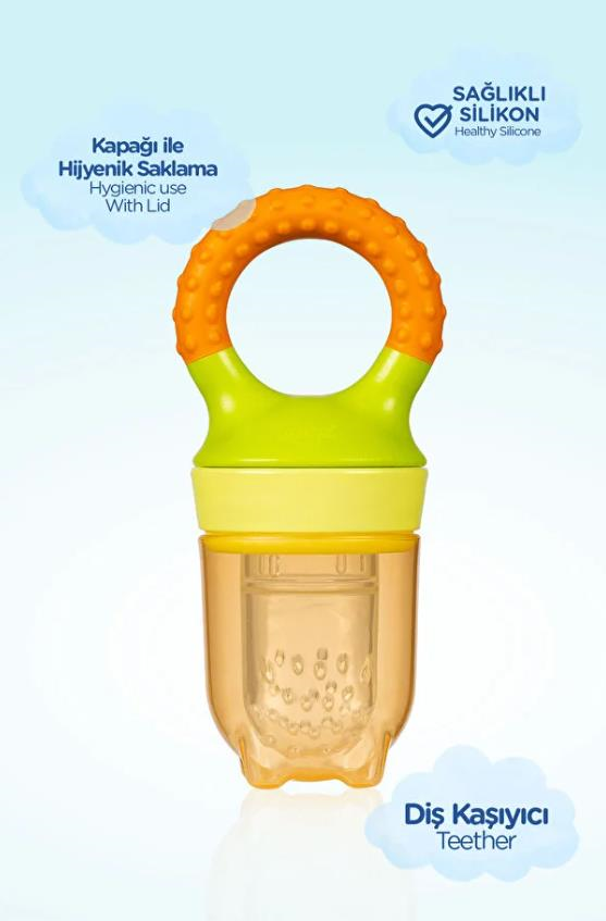 Wee Baby Meyve Süzgeci 6+ ay Turuncu