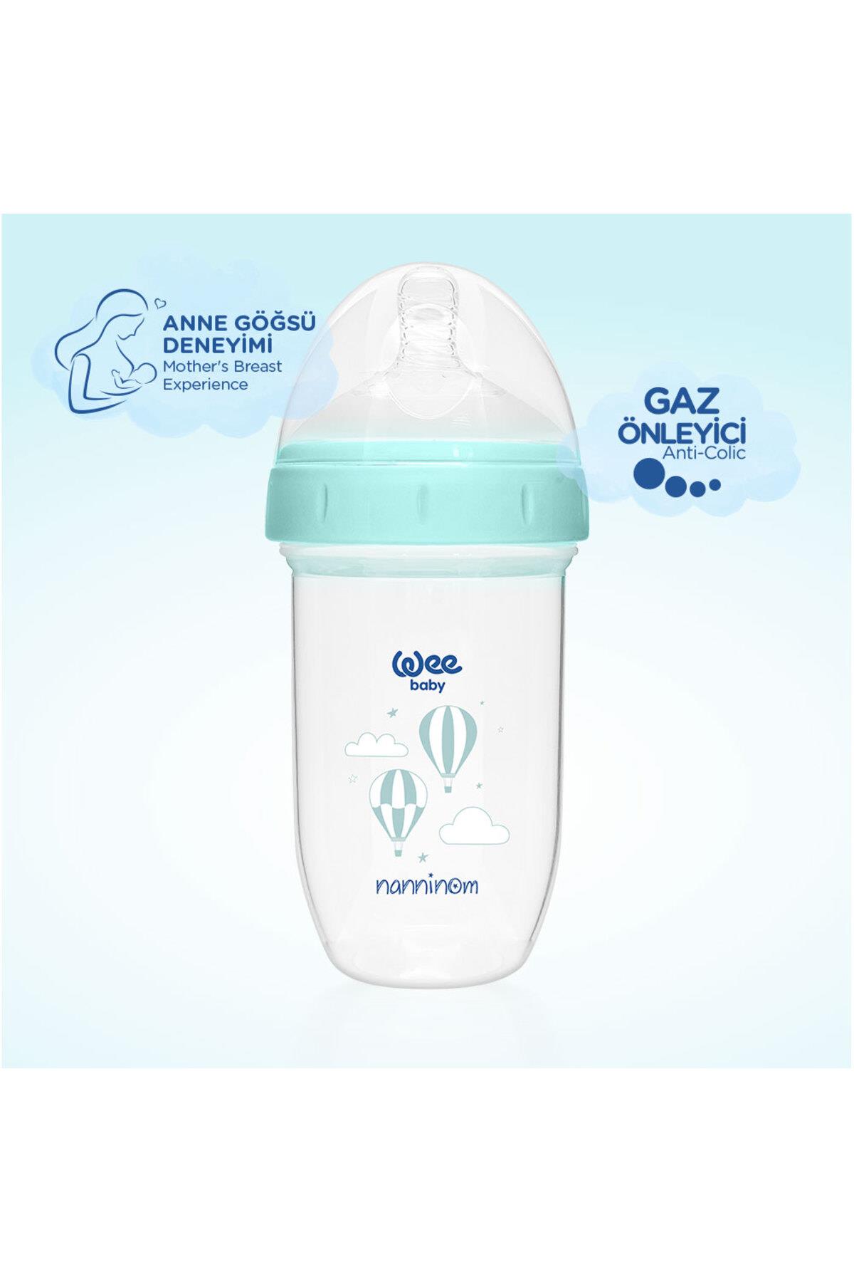 Wee Baby Nanninom Antikolik Geniş Ağızlı Biberon 250 ml