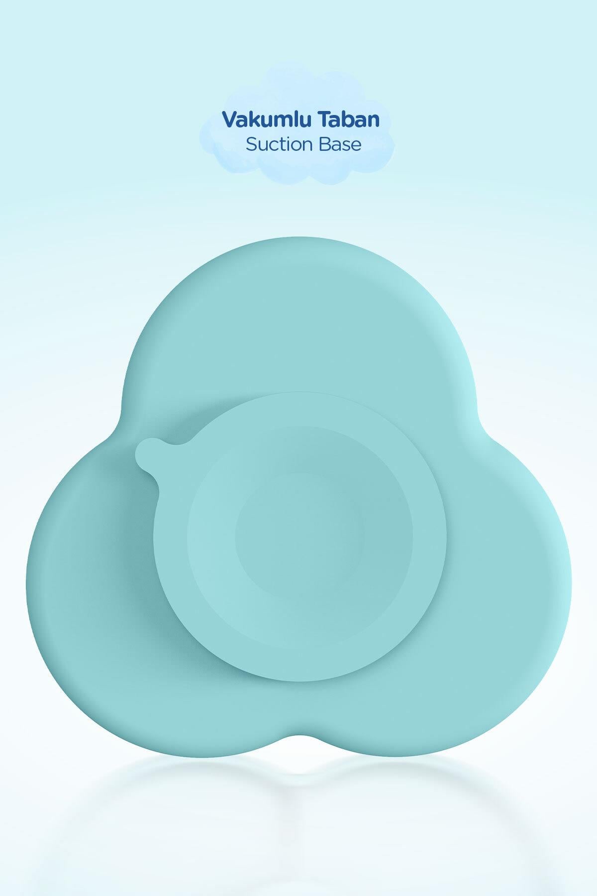 Wee Baby Nanninom Silikon Sürprizli Tabak  Mavi