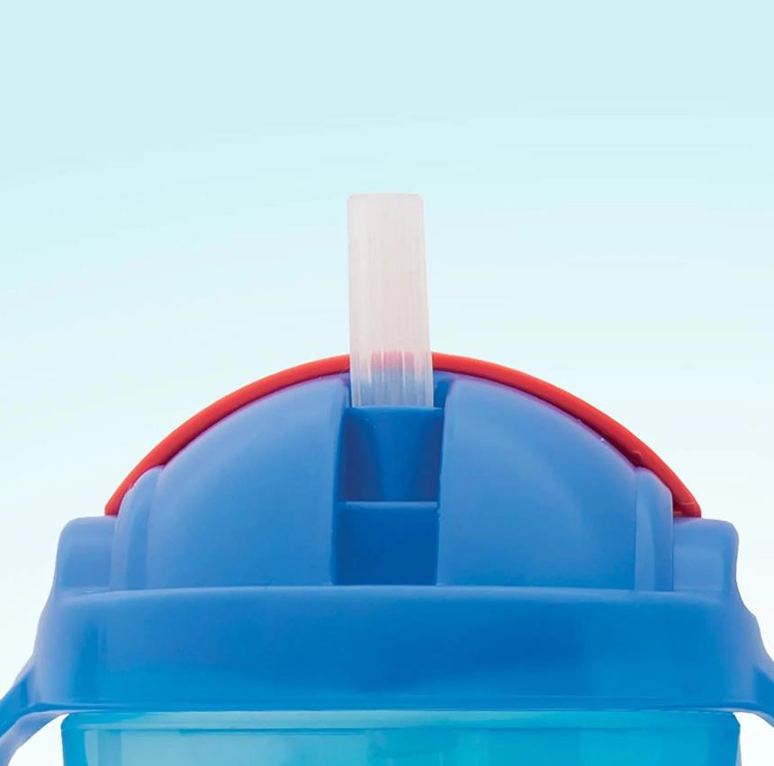 Wee Baby Pipetli Bardak 200 ml 12+ ay Mavi