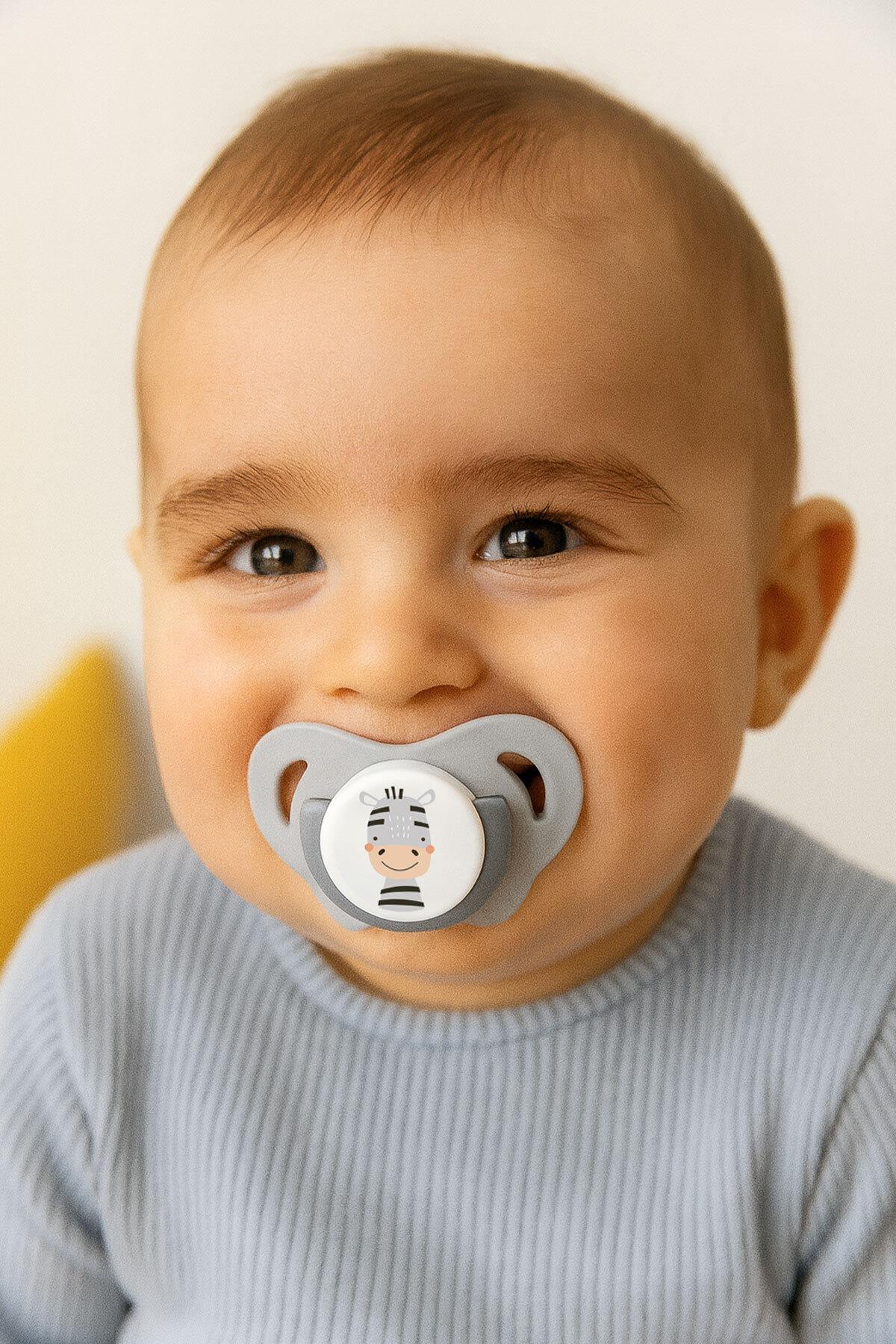 Wee Baby Safari Emzik No:2  6-18 Ay Gri 