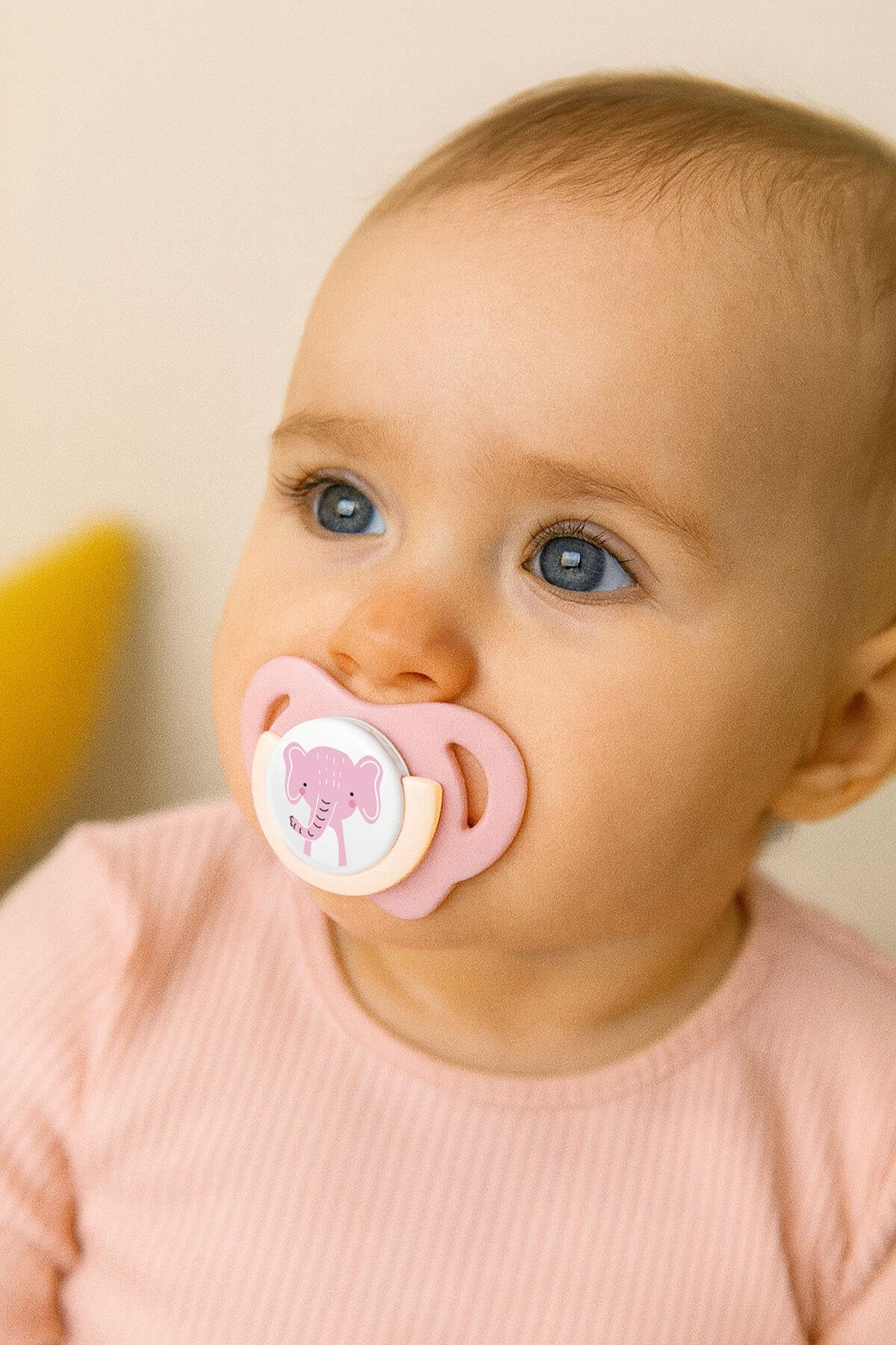 Wee Baby Safari Emzik No:3 18+ Ay Pembe