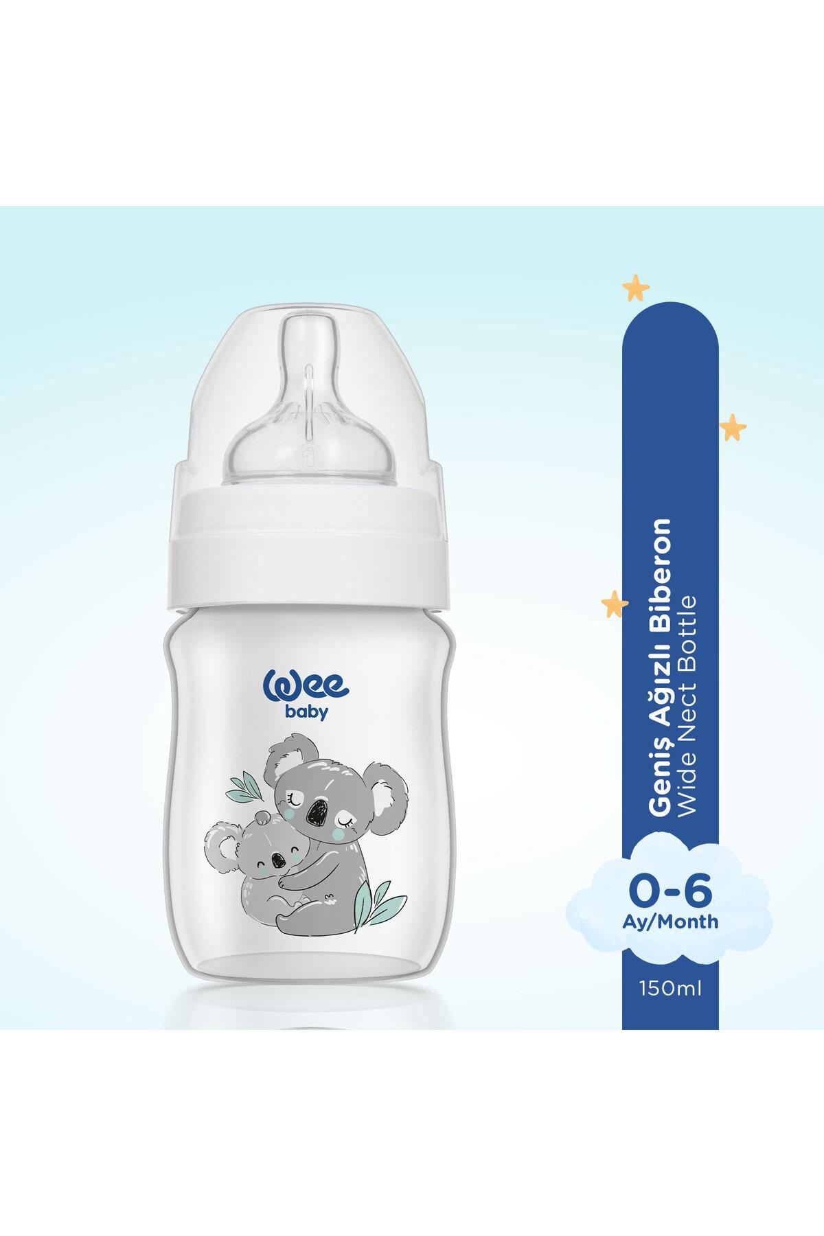 Wee Baby Safari Pp Geniş Ağızlı Biberon 150 ml 0-6 ay