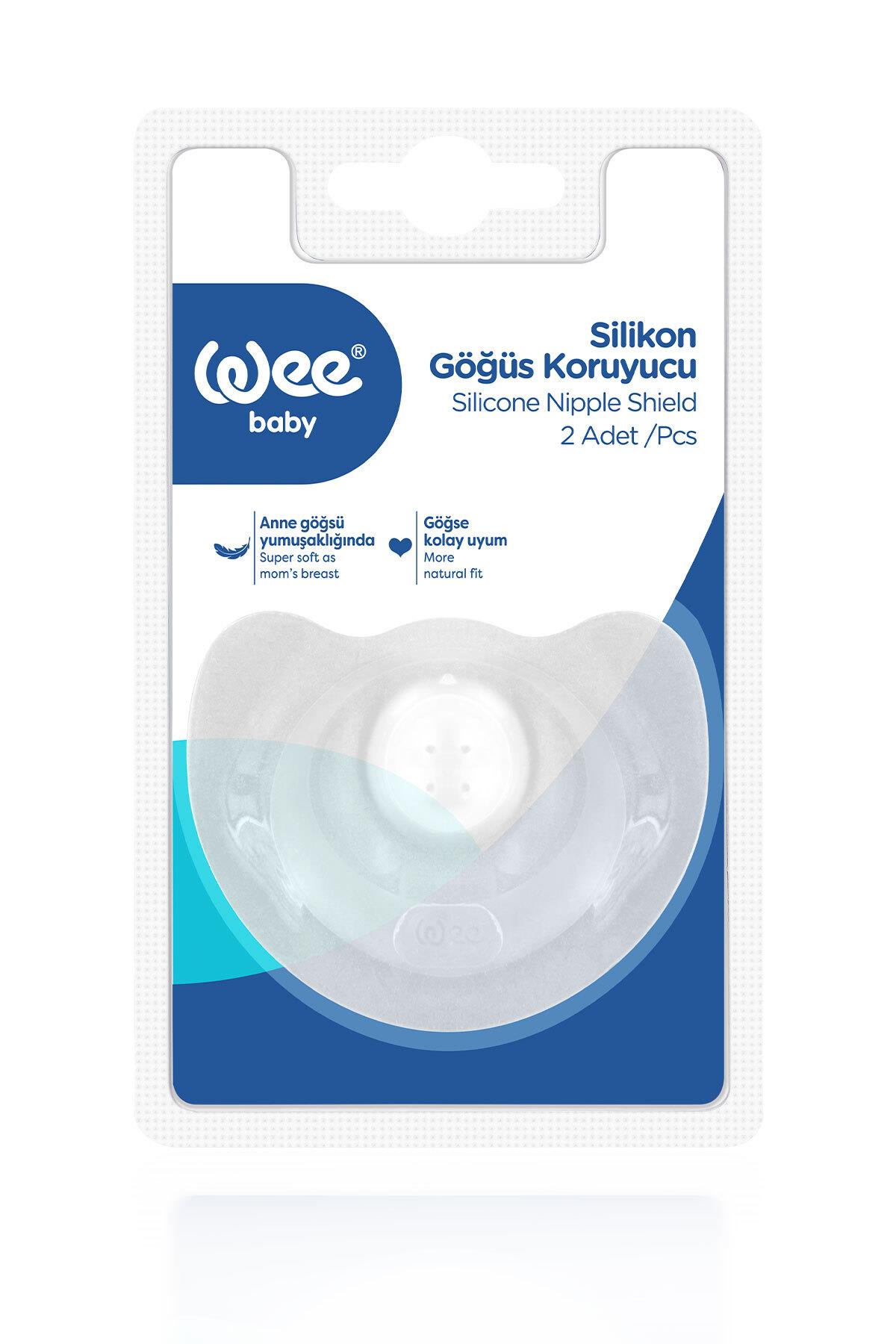 Wee Baby Silikon Göğüs Koruyucu 2'li