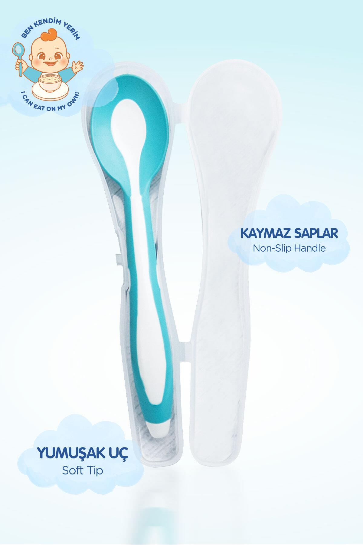 Wee Baby Taşıma Kutulu Mama Kaşığı 