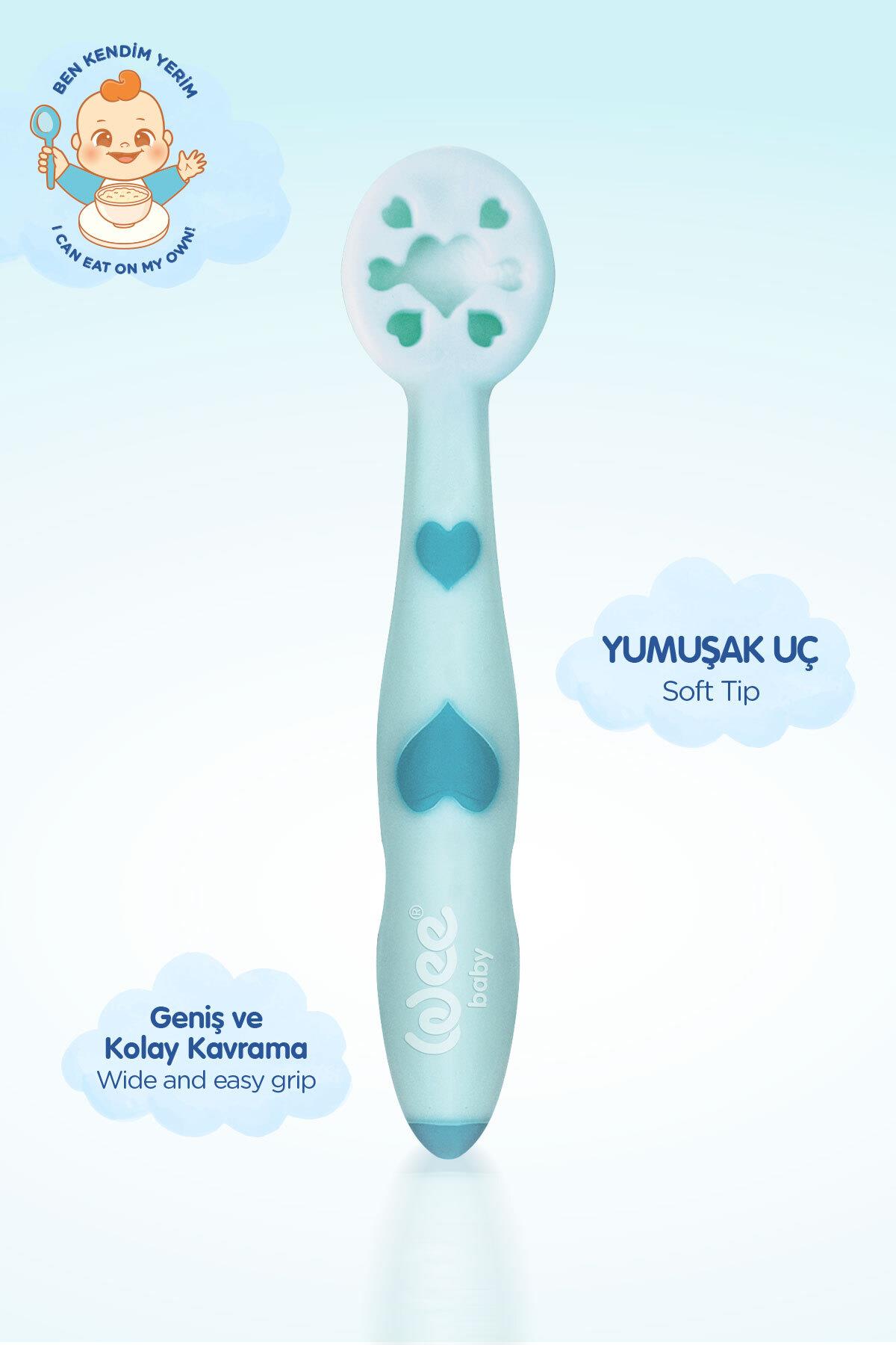 Wee Baby Yumuşak Uçlu Püre Kaşığı 