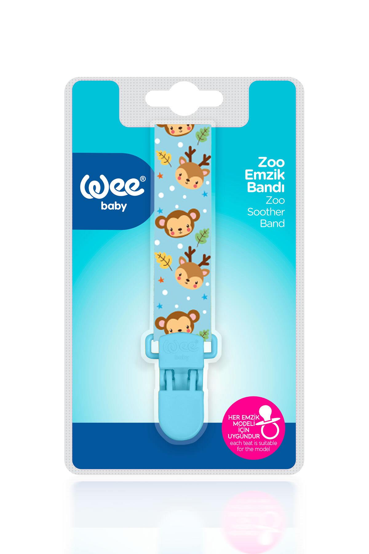 Wee Baby Zoo Emzik Bandı Mavi