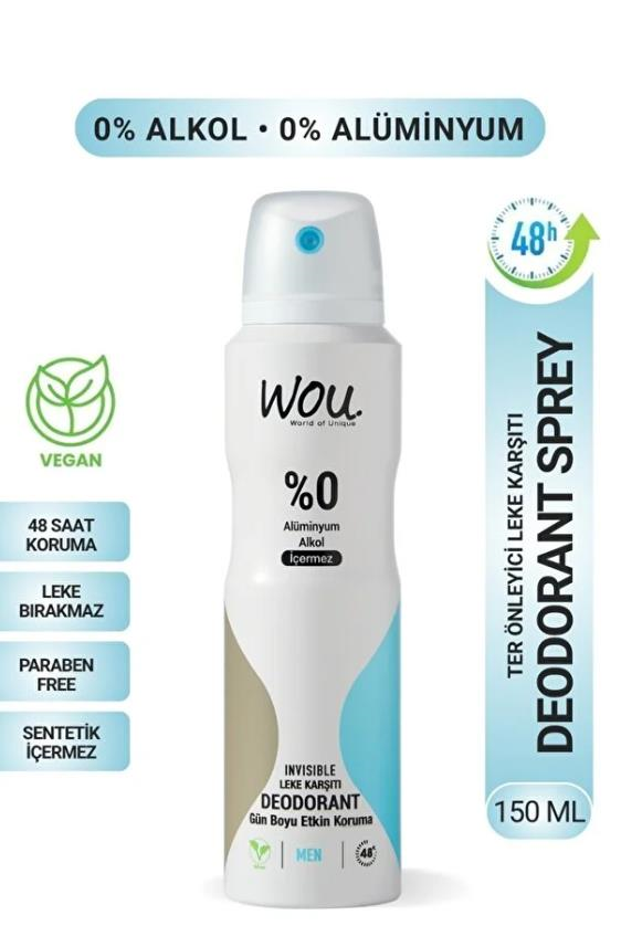 Wou Deodorant 150 ml Men