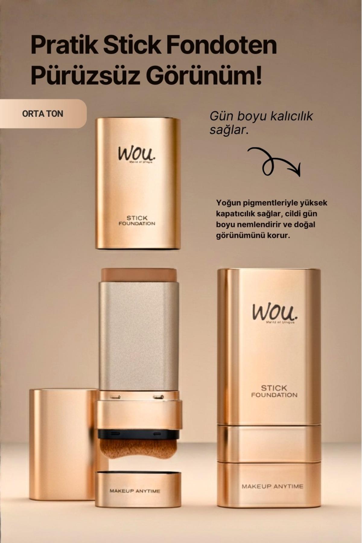 Wou Stick Fondöten No:2 Orta Ton 20 gr