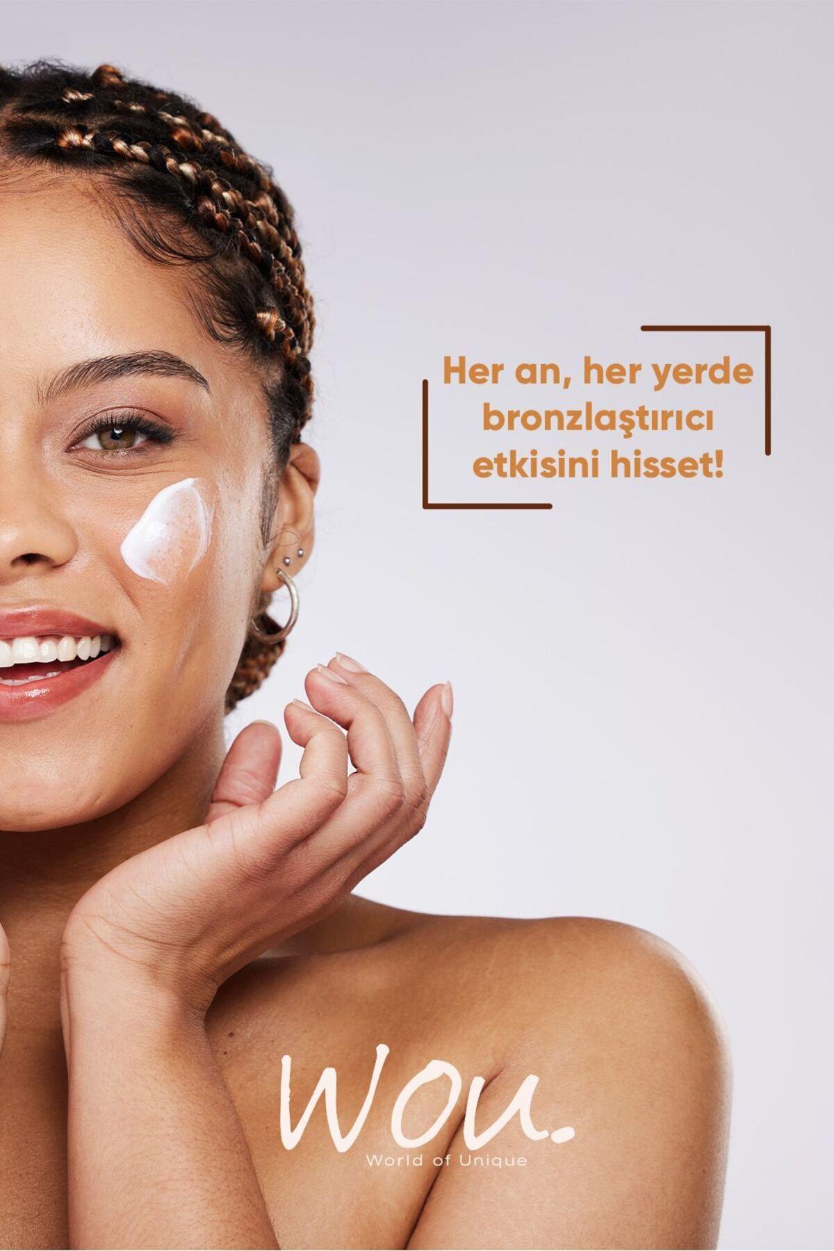 WOU World of Unique Güneşsiz Bronzlaştırıcı ve Nemlendirici Krem 50ml-Self Tannıng