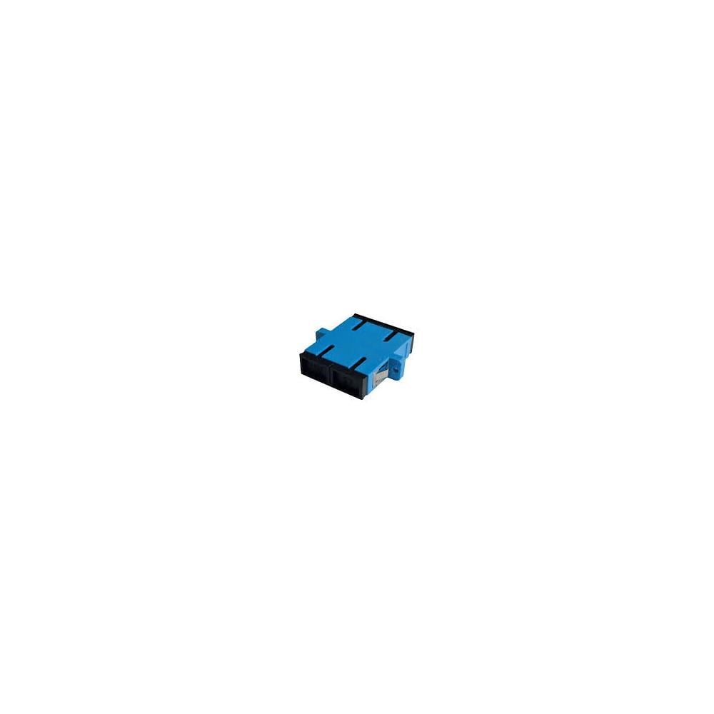 04SCUWHSMDXB2PT Adapter-SC/UPC-With flange-Duplex-SM -Blue-Two-pie