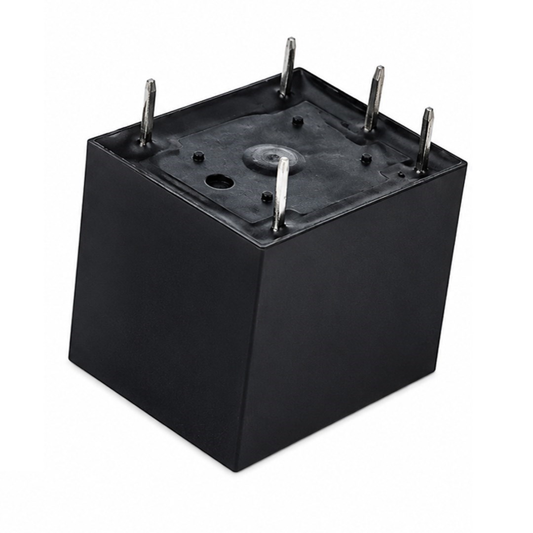12 Volt 10 Amper DC Tek Kontak 5 Pinli Küp Röle JQC-3F(T73)