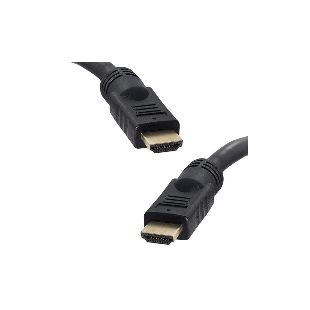 18945 - POWERMASTER HDMI 30M CABLE / POWERMASTER PLASTİK DÜZ SİYAH 30 METRE HDMI KABLO POŞETLİ