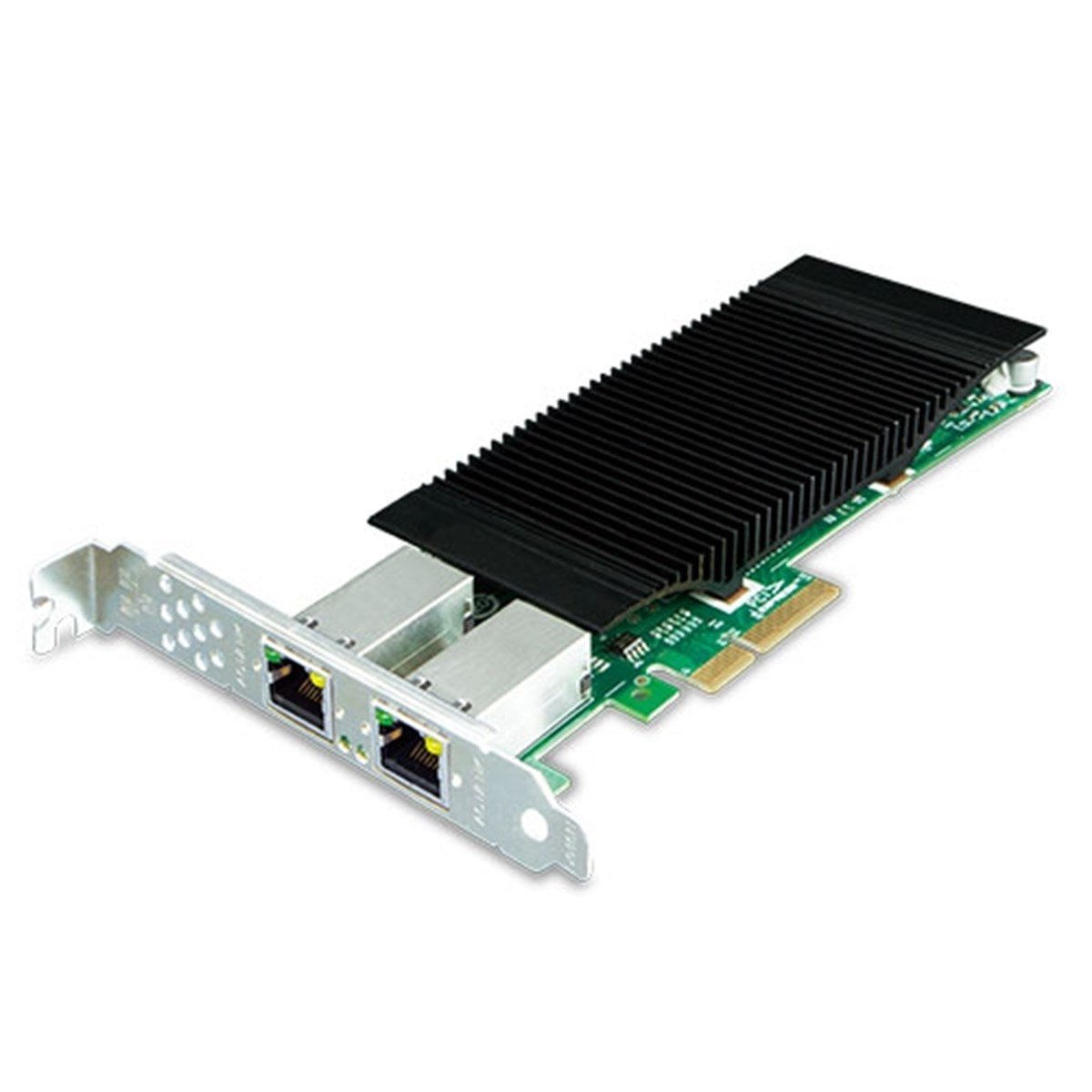 2-Port 10/100/1000T 802.3at PoE+ PCI Express Sunucu Kartı (60W PoE güç bütçesi, PCIe x4, -10~60 derece C)<br>
2-Port 10/100/1000T 802.3at PoE+ PCI Express Server Adapter (60W PoE budget, PCIe x4, -10~60 degrees C) 