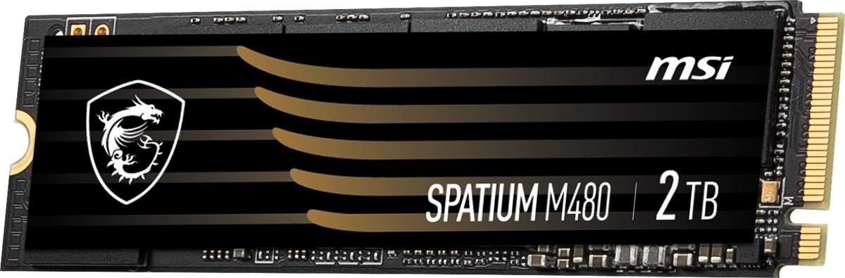 2TB MSI SPATIUM M480 PRO NVMe M.2 7400/7000MB/s