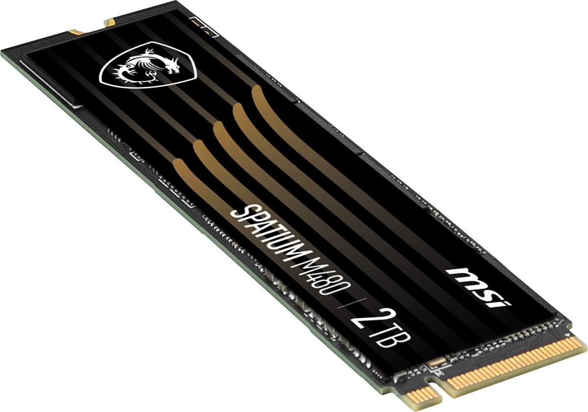 2TB MSI SPATIUM M480 PRO NVMe M.2 7400/7000MB/s
