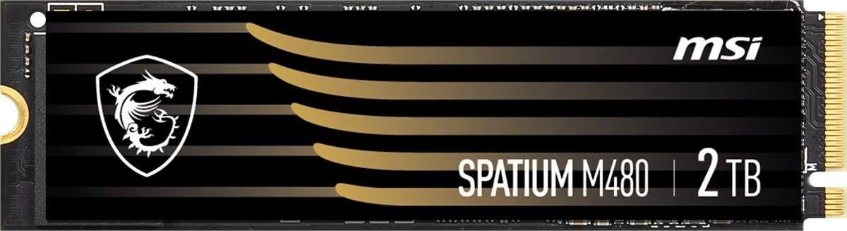 2TB MSI SPATIUM M480 PRO NVMe M.2 7400/7000MB/s