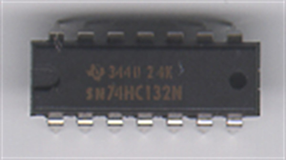 4 2-INPUT SCHMITT NAND GATE