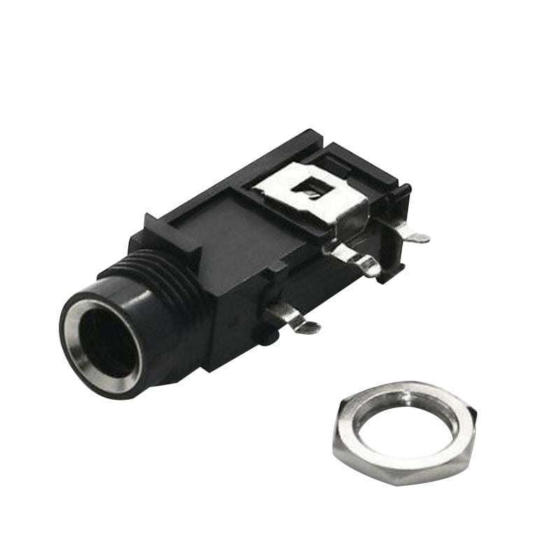 6.3 Mm Gitar Jack Stereo Yatay Şase ZE-1061