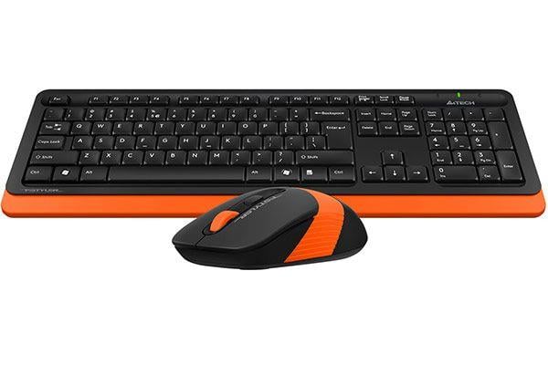 A4 Tech FG1010 Kablosuz Q Klavye-mouse siyah-