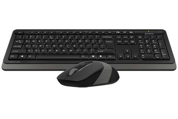 A4 Tech FG1010 Kablosuz Q Klavye-mouse siyah-gri