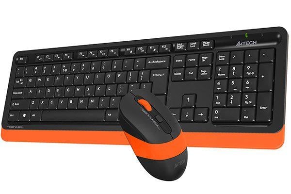 A4 Tech FG1010 Kablosuz Q Klavye-mouse siyah-