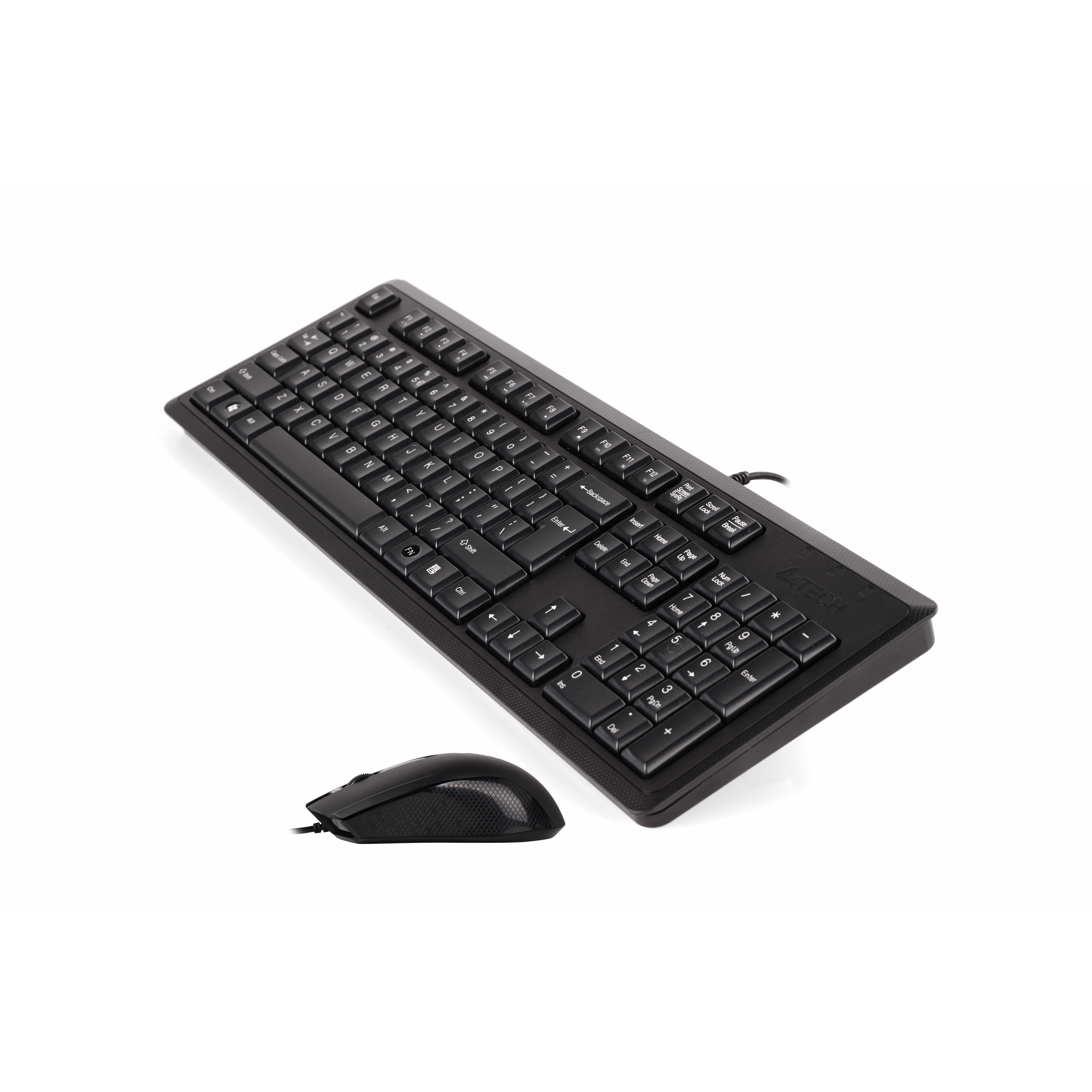 A4 TECH KR-9276 USB MULTİMEDYA SİYAH Q KLAVYE MOUSE