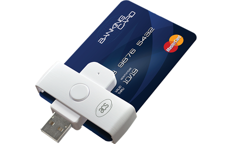 ACS ACR39U-N1 PocketMate II USB Type-A Tam Boy Temaslı Akıllı Kart Okuyucu