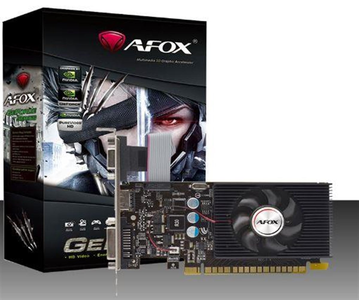 AFOX GEFORCE GT730 LP 2GB DDR3 128B 1XVGA 1XHDMI 1XDVI