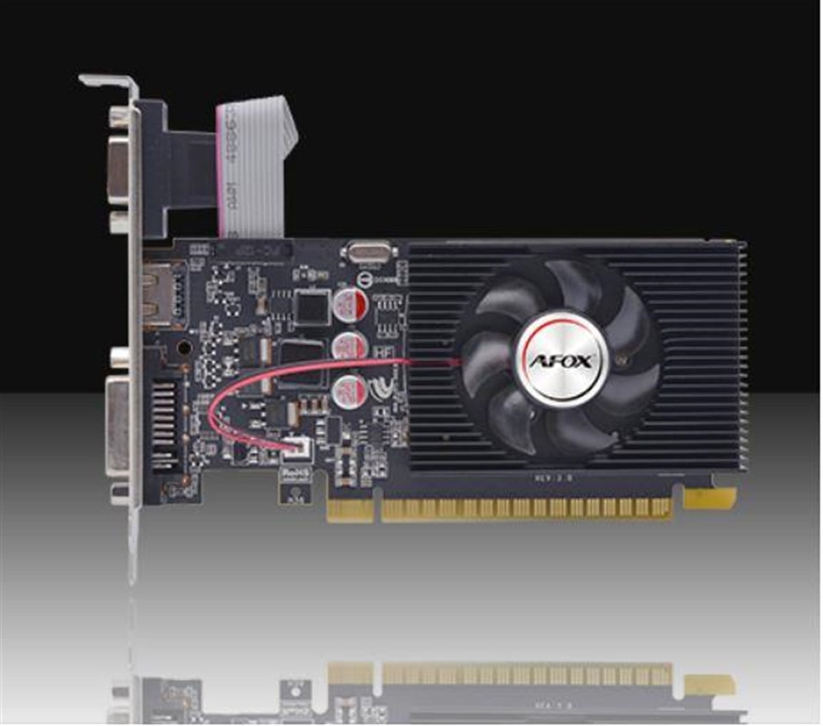 AFOX GEFORCE GT730 LP 2GB DDR3 128B 1XVGA 1XHDMI 1XDVI