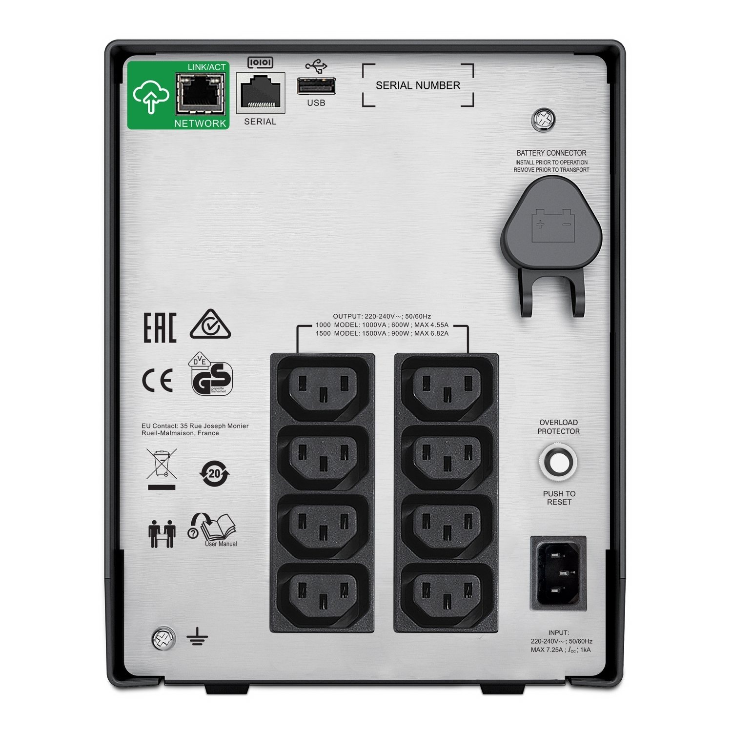 APC 1000VA SMART UPS Line Interactive Ups (1X9AH)