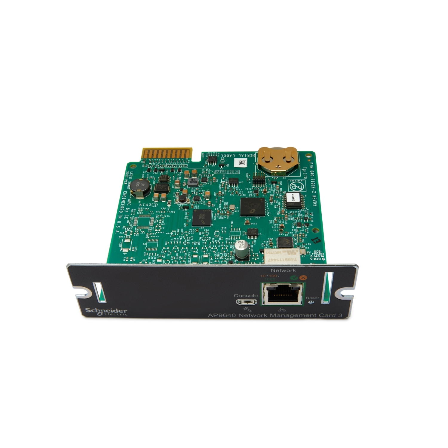 APC AP9640 Network Management Card 3 NMC3 SmartSlot Ethernet SNMP UPS Yönetim Kartı