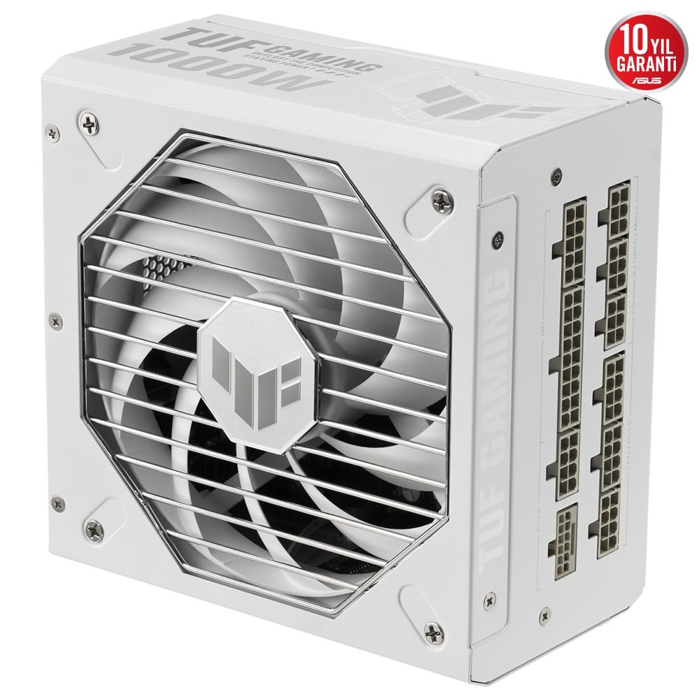 ASUS 1000w 80+ Gold TUF GAMING 1000G WHITE Tam Modüler Power Supply Beyaz / 90YE00S5-B0NA00