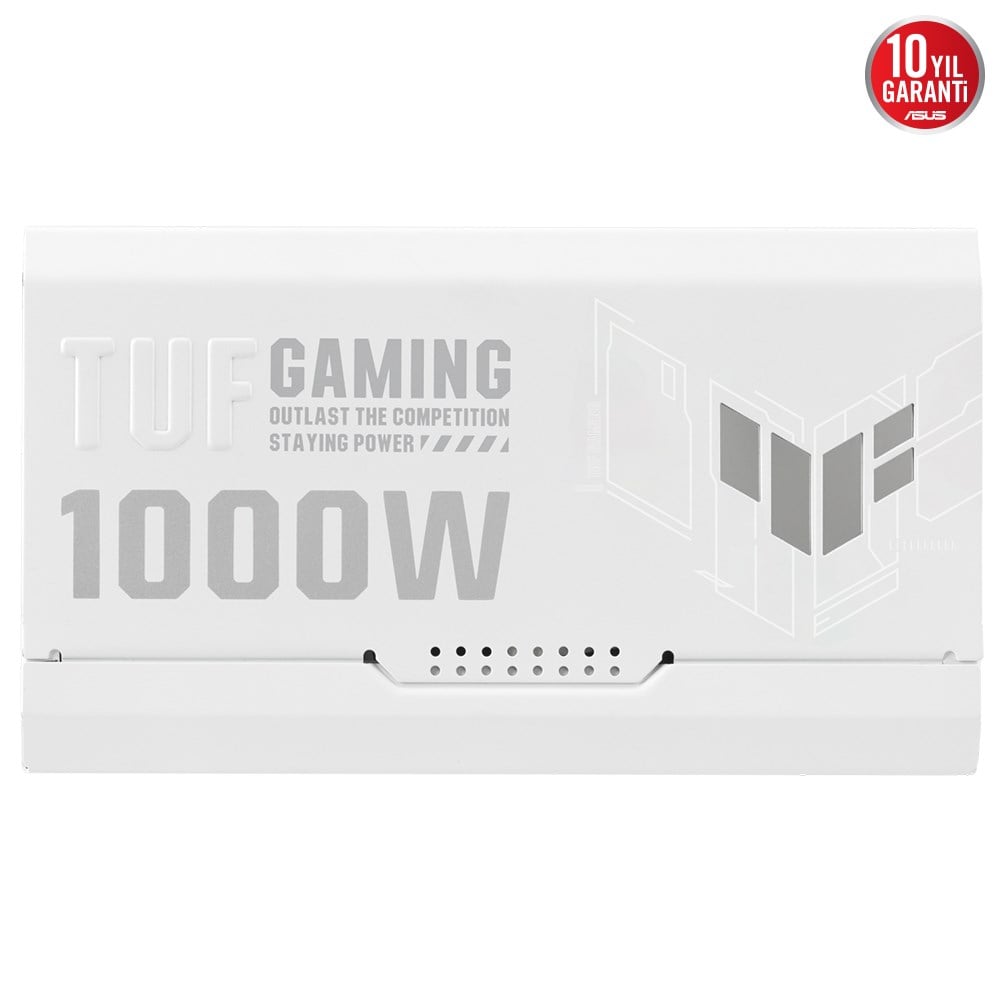 ASUS 1000w 80+ Gold TUF GAMING 1000G WHITE Tam Modüler Power Supply Beyaz / 90YE00S5-B0NA00