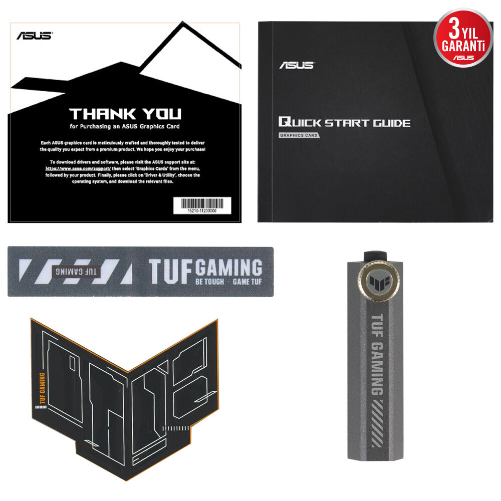 ASUS 16GB TUF GAMING RX9070XT-O16G GDDR6 256bit HDMI DP PCIE 5.0