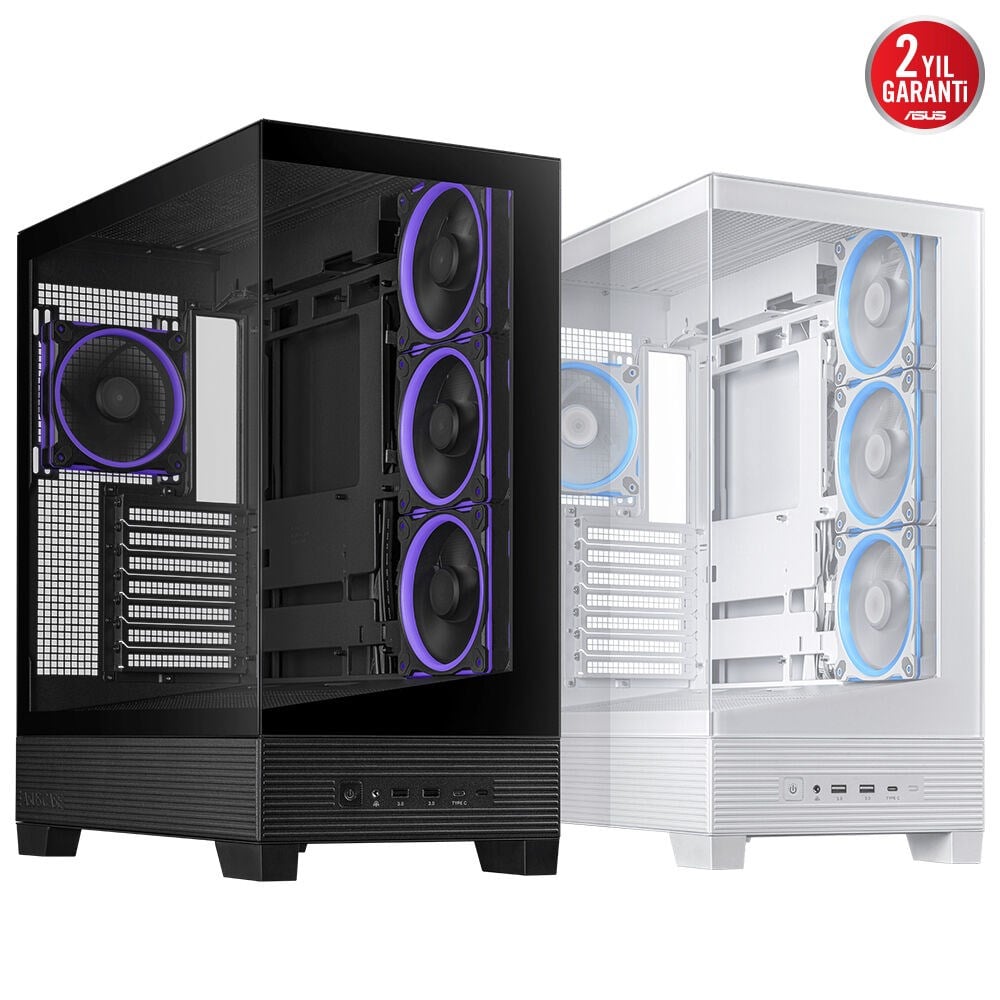 ASUS A31 PLUS TG ARGB Gaming Mid-Tower PC Kasası /  90DC00R0-B19000