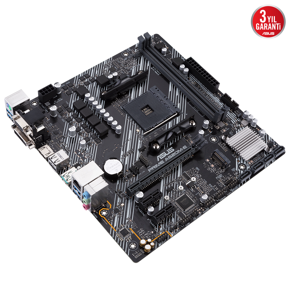 ASUS A520M-E PRIME CSM DDR4 HDMI DP PCIE 4.0 AM4 mATX