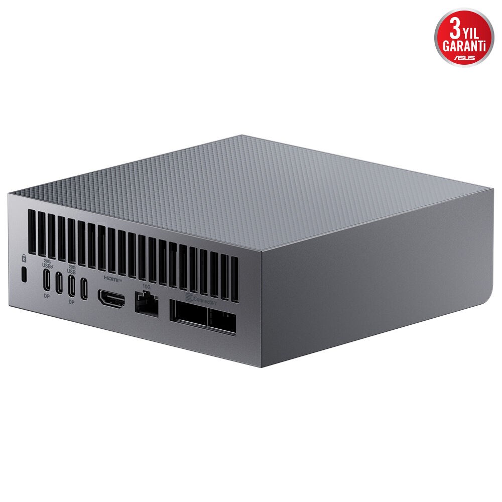 ASUS ARM v9.2-A 128GB LPDDR5X- 4TB M2 NVME- NVIDIA BLCKW GB10 GPU- FDOS Yapay Zeka Bilgisayarı / ASCENT GX10 90MS0371-M000V0